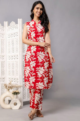 Ruby Garden Sleeveless Co-ord