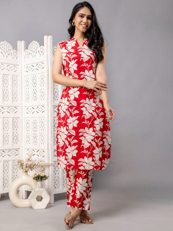 Ruby Garden Sleeveless Co-ord