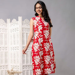 Ruby Garden Sleeveless Co-ord