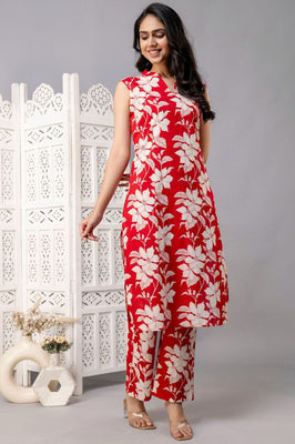 Ruby Garden Sleeveless Co-ord