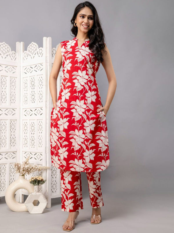 Ruby Garden Sleeveless Co-ord