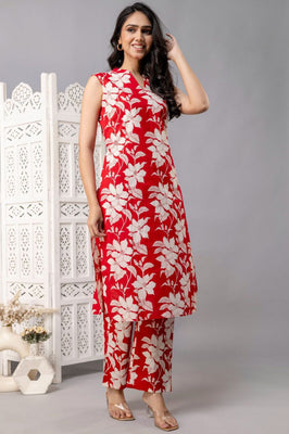 Ruby Garden Sleeveless Co-ord