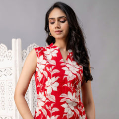 Ruby Garden Sleeveless Co-ord