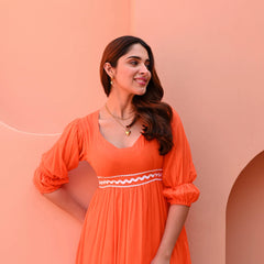 IndoLady Radiant Trio-Tone Dress