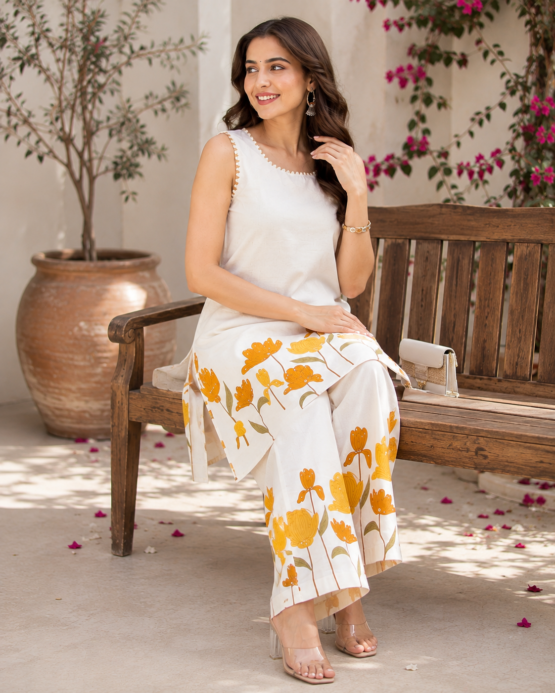 Mustard Meadow Bloom Co-Ord Set