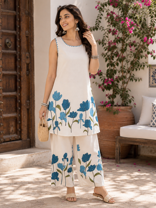 Bluebell Garden Cotton Co-Ord Set