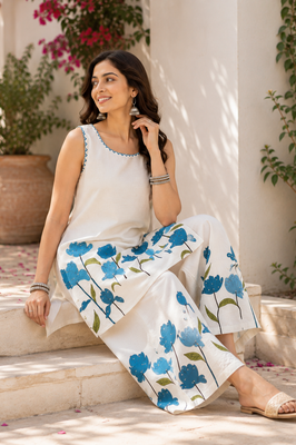 Bluebell Garden Cotton Co-Ord Set