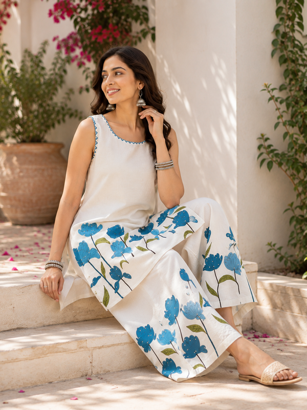 Bluebell Garden Cotton Co-Ord Set