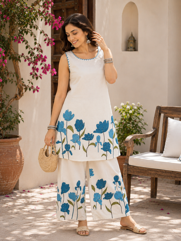 Bluebell Garden Cotton Co-Ord Set