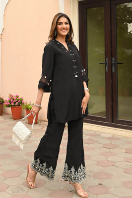 Indolady Black Co-Ord Set