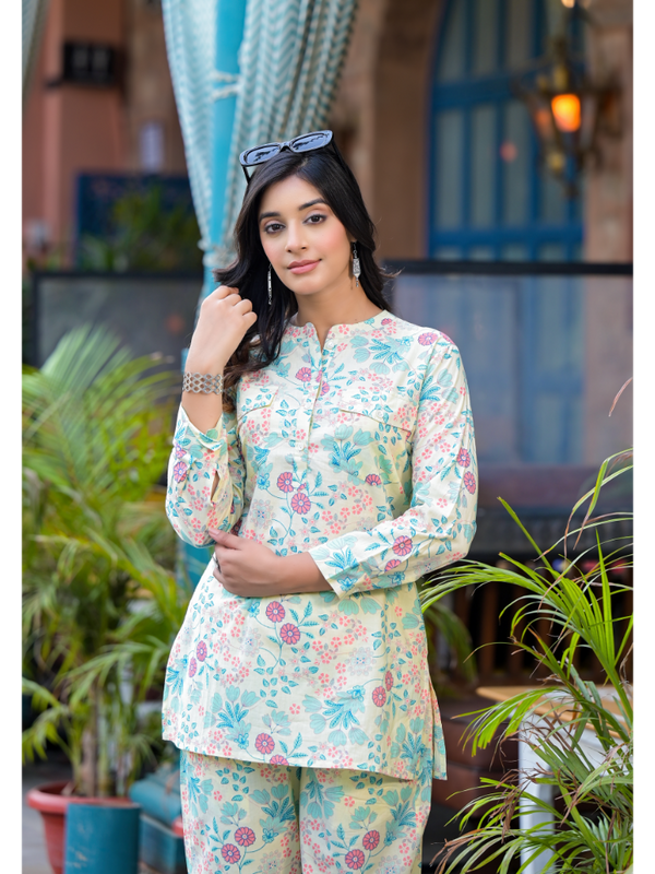 Indolady Cotton Co-Ord Set