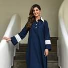 Indolady NavyBlue Co-Ord Set