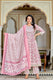Pink Glow Elegance – Cotton Anarkali Suit Set