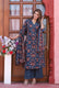 Midnight Charm Cotton A-Line Suit Set with Dupatta – Chic & Comfortable