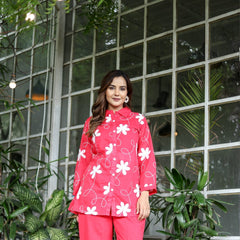 Rose Meadow Mul Cotton Co-ord Set