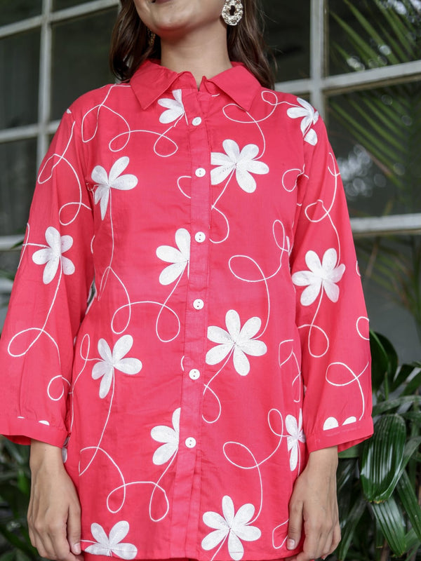 Rose Meadow Mul Cotton Co-ord Set