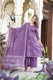 Majestic Purple Bandhej Cotton A-Line Suit Set