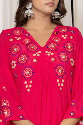 Indolady Blush Royale Mul Chanderi Party Wear Suit