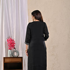 Indolady Midnight Majesty Festive Suit Set