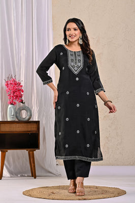 Indolady Midnight Majesty Festive Suit Set