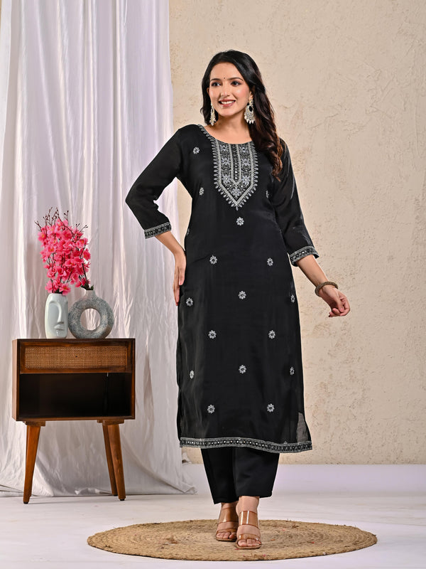 Indolady Midnight Majesty Festive Suit Set