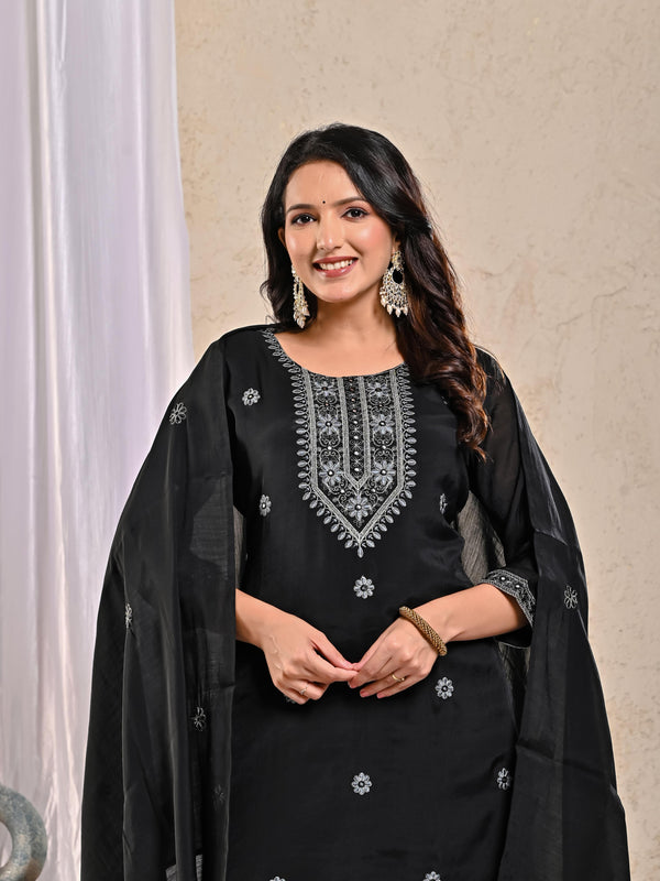 Indolady Midnight Majesty Festive Suit Set