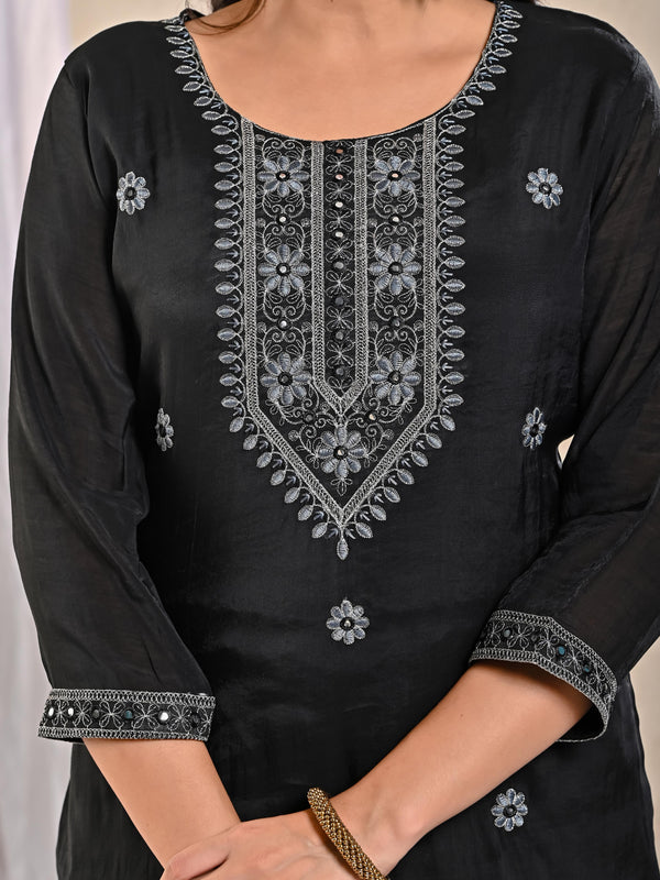 Indolady Midnight Majesty Festive Suit Set