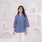 Women’s Printed Flex Cotton Everyday Top