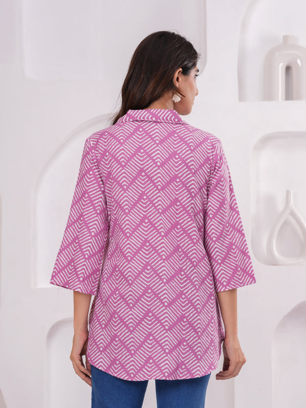 Premium Flex Cotton Printed Tops | Trendy & Comfortable