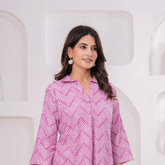 Premium Flex Cotton Printed Tops | Trendy & Comfortable