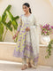 Lavender Bloom Floral Pure Cotton Suit Set with Dupatta