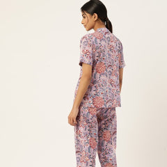 Indolady Petal Escape Cotton Night Suit