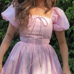 Pink Arabella Flowy Dress Maxi
