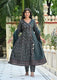 Indolady olive Green Heritage Angrakha Cotton Suit Set with Dupatta