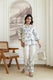 Indolady Grey Horizon Premium Cotton Flex Printed Co-Ord Set