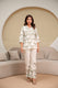 Indolady Sage Haven Premium Cotton Flex Printed Co-Ord Set