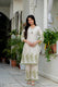 Indolady Olive Blossom Premium Cotton Flex Kurta Pant Set