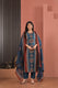 Indolady Indigo Heritage Cotton Kurta Pant Dupatta Set