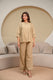 Beige Haven Luxury Cotton Flex Co-Ord Set