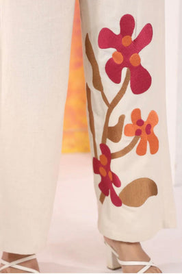 Rani Pink Floral Statement Cotton Co-Ord Set